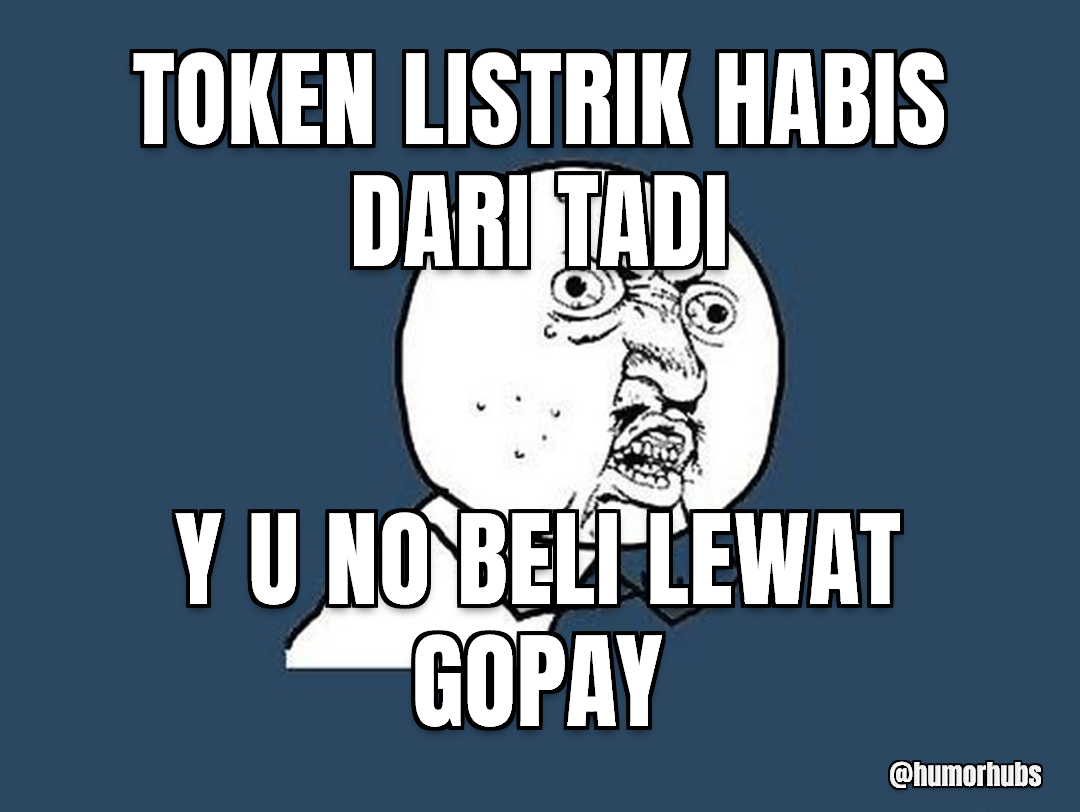 Mangkuk kosong udah sejam — Kok nggak chat aja sendiri