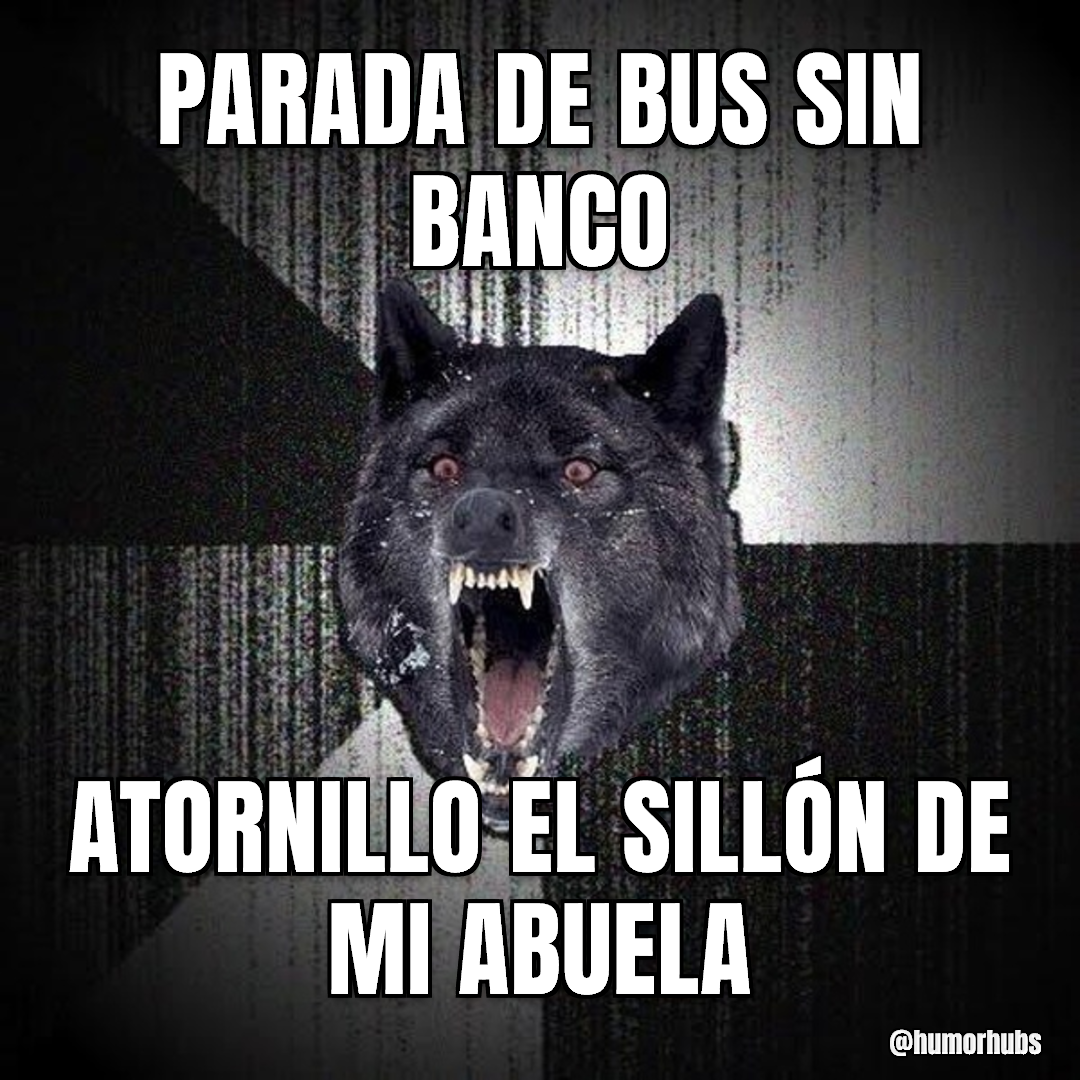 parada de autobús, sin banco — atornillar silla playera, 3am