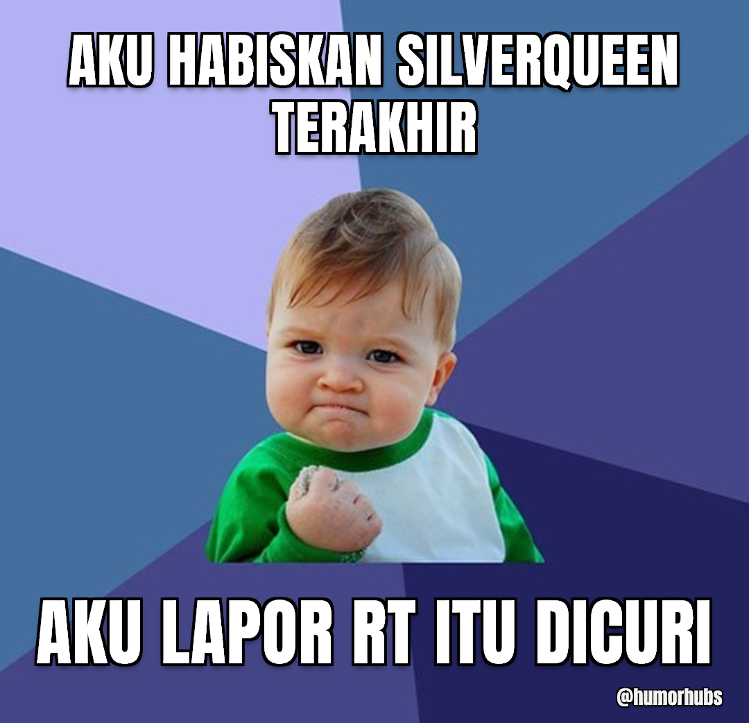 habisin coklat terakhir — bilang ke semua orang udah habis