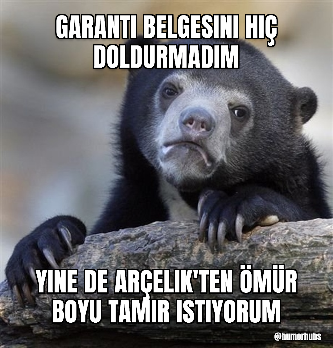 Garanti belgemi hiç doldurmadım — yine de tam destek istiyorum
