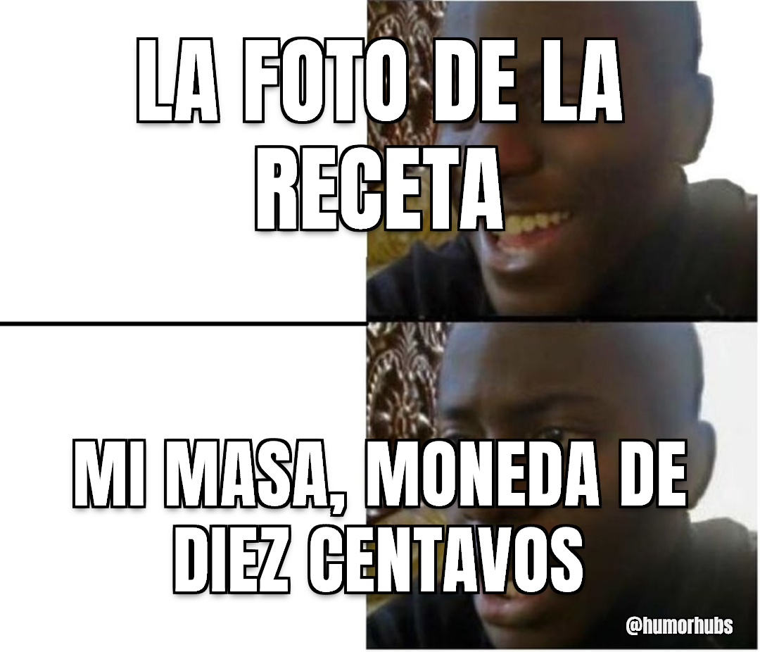 la foto de la receta — mi masa, ya moneda