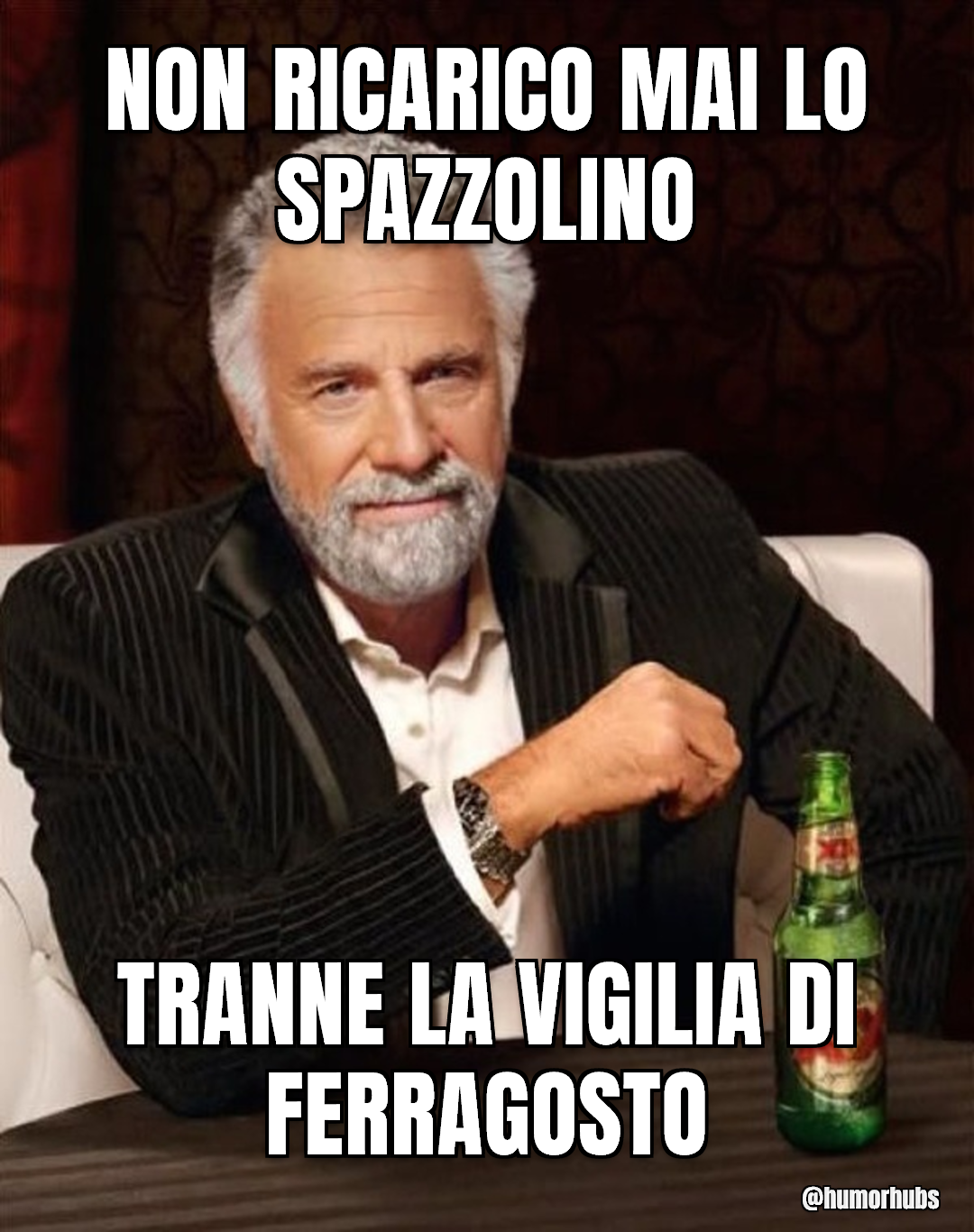 Non sempre carico lo spazzolino — ma quando lo faccio, è per sempre